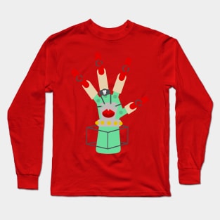 Hand of Many Items Long Sleeve T-Shirt